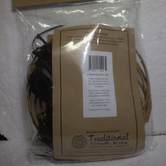 NWT Coiled Basket Kit One-Rod Basic Version - Picture 5 of 6